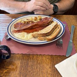 The Little House of Pancakes - Eggs home fries bacon
