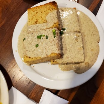 Phoebe's Diner - Biscuit with sage sausage gravy - Breakfast & Brunch Near Me - Austin, Texas Phoebe's Diner - Biscuit with sage sausage gravy - Breakfast & Brunch Near Me - Austin, Texas