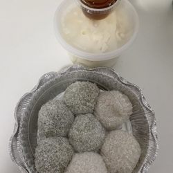 Tofu Stall - Mochi and tofu pudding