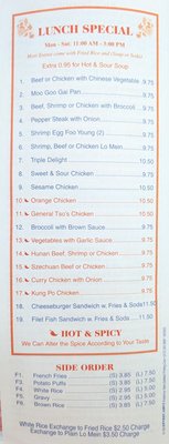 Hong Kong Carryout by null