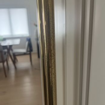 Rejuvenation - Fridge handle completely discolored and top coat coming off. - Furniture Stores Near Me - New York, New York Rejuvenation - Fridge handle completely discolored and top coat coming off. - Furniture Stores Near Me - New York, New York