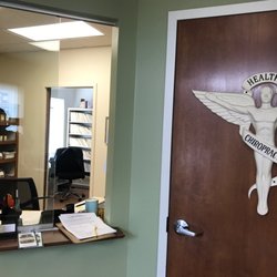 Olive Branch Chiropractic - My first visit, check in counter.
