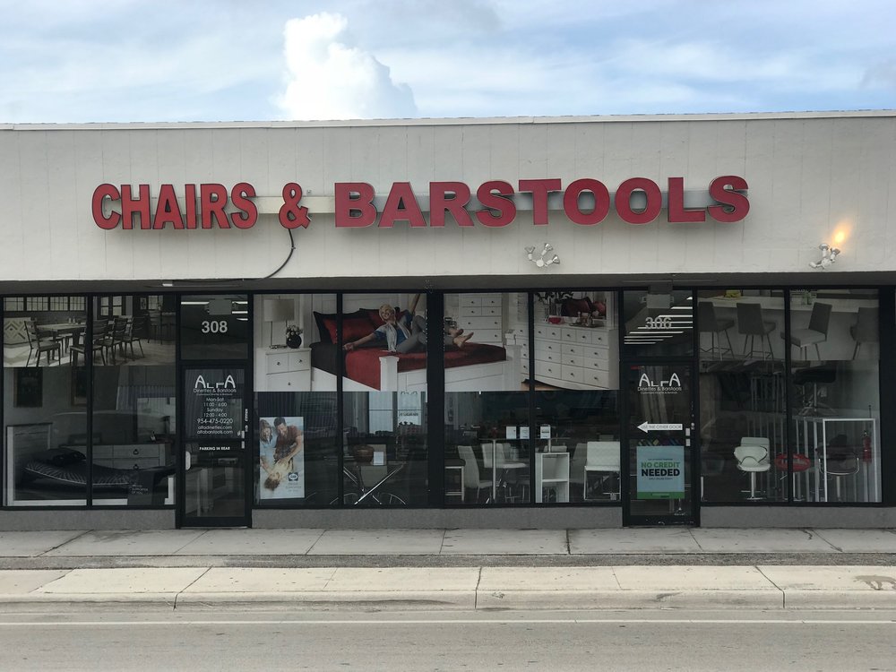 ALFA & BARSTOOLS Furniture Stores 308 W Hallandale Beach