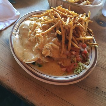 Border Cafe - Gulf Coast Seafood Enchilada with shoestring fries - get them with Bayou Sauce! It's amazing! - Mexican Near Me - Burlington, Massachusetts Border Cafe - Gulf Coast Seafood Enchilada with shoestring fries - get them with Bayou Sauce! It's amazing! - Mexican Near Me - Burlington, Massachusetts