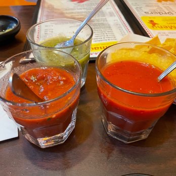 Cinco De Mayo Mexican Restaurant - Chips with Sauces - Mexican Near Me - La Pine, Oregon