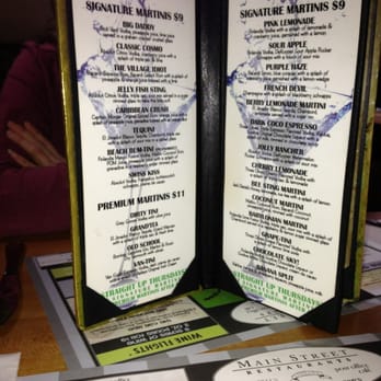 Post Office Cafe - Martini menu - American Near Me - Babylon, New York Post Office Cafe - Martini menu - American Near Me - Babylon, New York