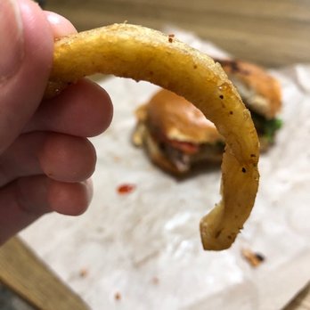 Bo & Vine Burger - Extra "crispy" fry :( - Burgers Near Me - Eugene, Oregon