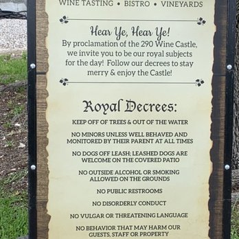 290 Wine Castle - Wine Tasting Room Near Me - Johnson City, Texas