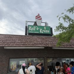 Outside
