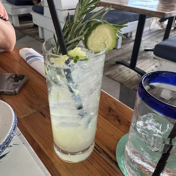 Tiki Tiki - Cucumber Collins. Spectacular beverage. Must try! - Burgers Near Me - Hollywood, Florida Tiki Tiki - Cucumber Collins. Spectacular beverage. Must try! - Burgers Near Me - Hollywood, Florida