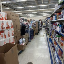 Roses Express - Merchandise all over the aisles!