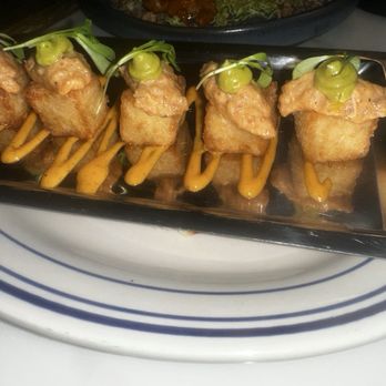 Crawford's Social - CRISPY RICE TUNA BITES - Lounges Near Me - Westlake Village, California Crawford's Social - CRISPY RICE TUNA BITES - Lounges Near Me - Westlake Village, California