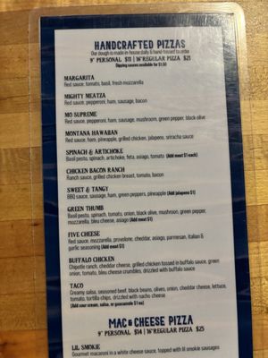 Menu photo 1 Mighty Mo Brewing Great Falls, MT Menu photo 1 Mighty Mo Brewing Great Falls, MT