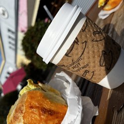 Firefly Coffee House - Jalapeño cheddar breakfast bagel