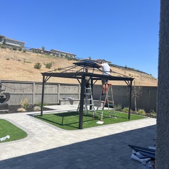 Modern Household Solutions - Frame of gazebo. - Handyman Near Me