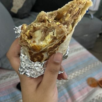 Chicharroland - Carnitas breakfast burrito - Mexican Near Me - Los Angeles, California