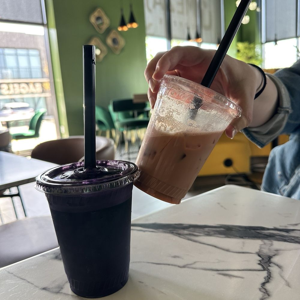 Mezaj Coffee - Mood berry and Interstellar during their soft open. - Cafes Near Me - Rochester Hills, Michigan