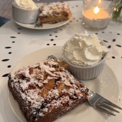 Apple Pie w/ Whipped Cream
