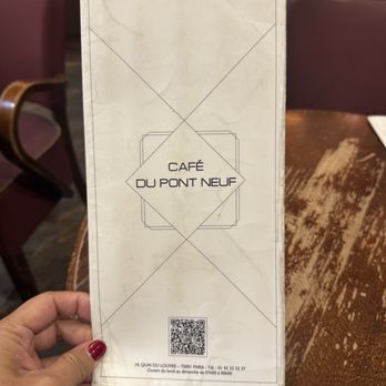 Café du Pont Neuf - Menu - Brasseries Near Me - Paris, 75 Café du Pont Neuf - Menu - Brasseries Near Me - Paris, 75