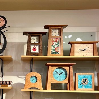 Appalachian Spring - These clocks made me think of my son, Mike. He collects clocks. - Jewelry Near Me - Rockville, Maryland