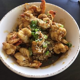 Gooey Shrimp Bowl