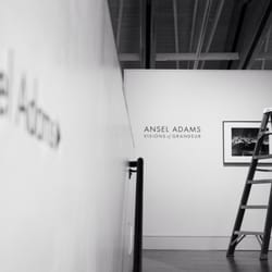 Monterey Museum of Art-La Mirada - Installation of "Ansel Adams--Visions of Grandeur"