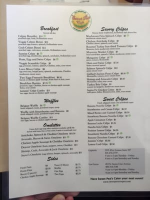Menu photo 3 Sweet Pea's Cafe & Catering Capitola, CA