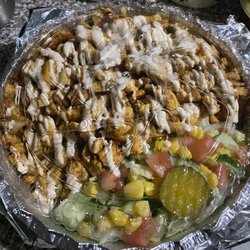 Riffy's Kitchen - Chicken and Gyro Platter
