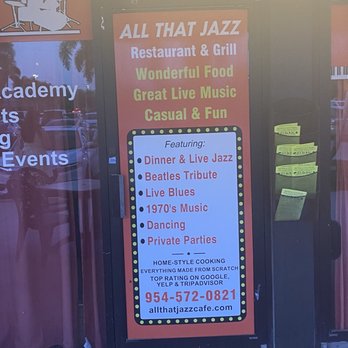 All That Jazz - Music Venues Near Me - Sunrise, Florida All That Jazz - Music Venues Near Me - Sunrise, Florida