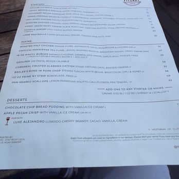 The Fitzroy - Food menu - Gastropubs Near Me - Savannah, Georgia