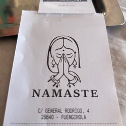Namasté Fusión - Restaurant name and city