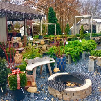Black Landscape Contracting - Fresh wreaths and greens arrive every year by Black Friday (and our contractors can make you the perfect firepit, too)! - Snow Removal Near Me - Mechanicsburg, Pennsylvania