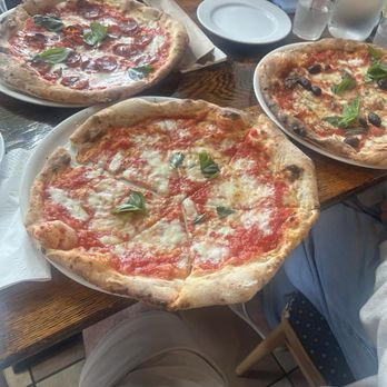 Zeneli Pizzeria - Anchovies pie. Margharitta and pepperoni pie. - Pizza Near Me - New Haven, Connecticut Zeneli Pizzeria - Anchovies pie. Margharitta and pepperoni pie. - Pizza Near Me - New Haven, Connecticut