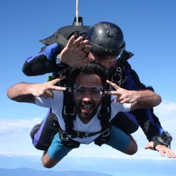 Skydive Vancouver Island - This is how much fun this is. :-)