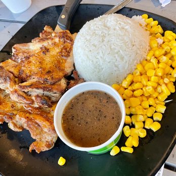 Hong Kong Cafe - Grilled Chicken Steak w/ Black Pepper sauce - Hong Kong Style Cafe Near Me - Walnut, California
