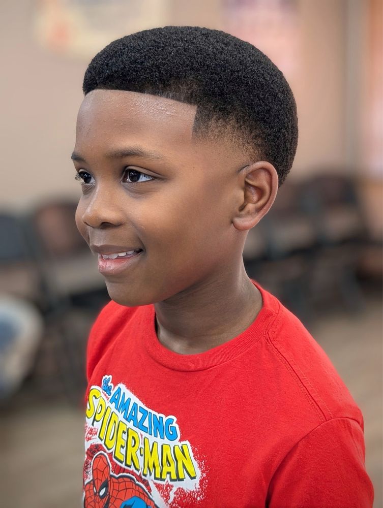 Pursuit of Perfection Barber Salon Logo