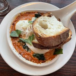 Baked Egg Florentine