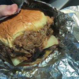 Best brisket/ sausage sandwich I've had!