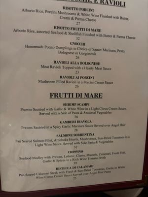 Menu photo 5 Mario's Portofino Reno, NV Menu photo 5 Mario's Portofino Reno, NV