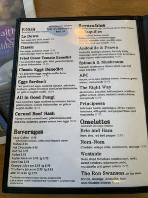 Menu photo 6 Frankie & Lola's Front Street Cafe Morro Bay, CA