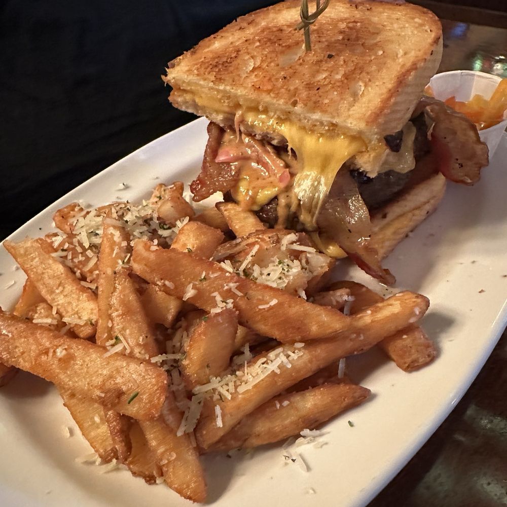 Bull 'N Mouth - Grilled Cheese Burger and Garlic Fries - New American Near Me - Davis, California Bull 'N Mouth - Grilled Cheese Burger and Garlic Fries - New American Near Me - Davis, California