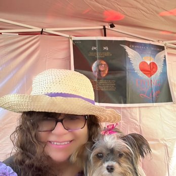 Sacred Heart Healing Center - Dr. Charlene Emeterio, owner and author with Coco, therapy dog. - Counseling & Mental Health Near Me - Rome, New York Sacred Heart Healing Center - Dr. Charlene Emeterio, owner and author with Coco, therapy dog. - Counseling & Mental Health Near Me - Rome, New York