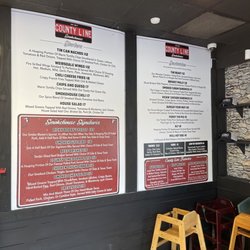 County Line Smokehouse & Spirits - Menu