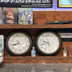Habesha Market & Carry-out - Keeping time in Addis Ababa