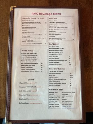 Menu photo 4 Red Mountain Grill Aspen, CO