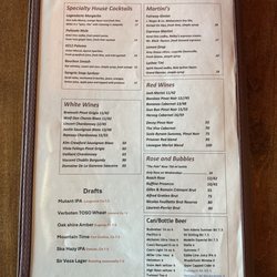 Red Mountain Grill - Menu