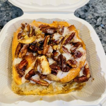 Rocklin Donuts & Cinnamon - Pecan cinnamon roll - Donuts Near Me - Rocklin, California Rocklin Donuts & Cinnamon - Pecan cinnamon roll - Donuts Near Me - Rocklin, California