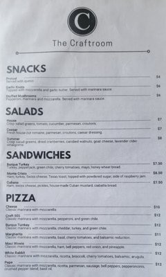 Menu photo 4 The Craftroom Albuquerque, NM