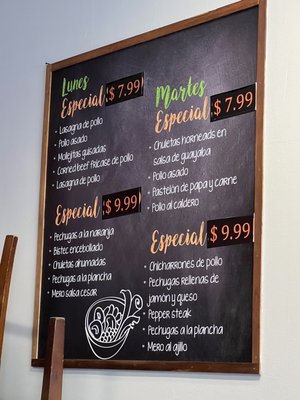 Menu photo 5 Palo Palito Restaurant San Juan, PR