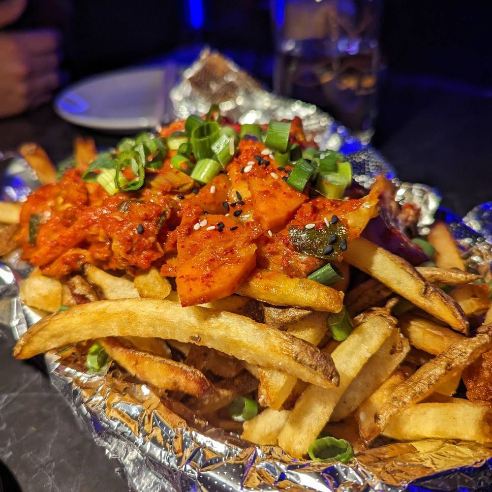 Juche St Paul - Kimchi fries - Korean Near Me - Saint Paul, Minnesota Juche St Paul - Kimchi fries - Korean Near Me - Saint Paul, Minnesota